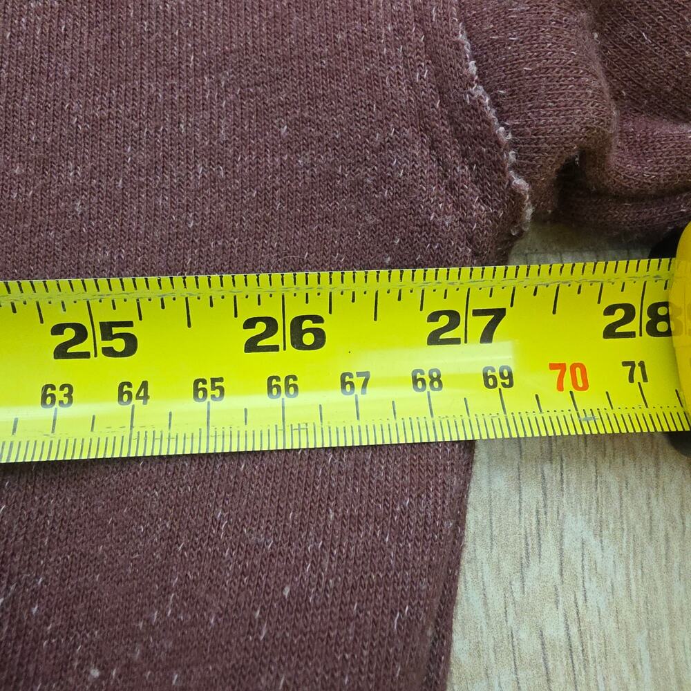 BKE Sherpa Quarter Zip Pullover Men XL Red Brown Colorblock Utility Fleece - Picture 7 of 11